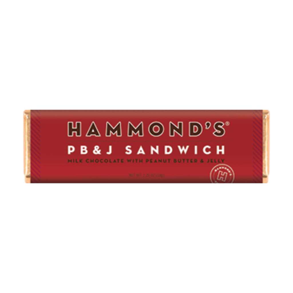 Candy Bar - Milk Chocolate - PB & J Sandwich - 2.25 oz