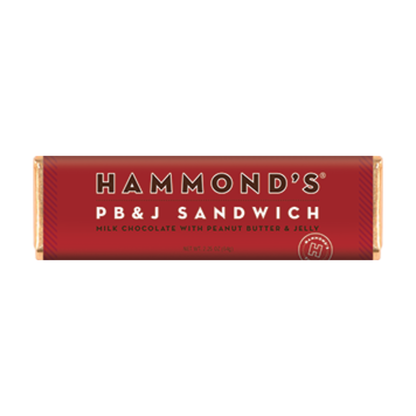 Candy Bar - Milk Chocolate - PB & J Sandwich - 2.25 oz