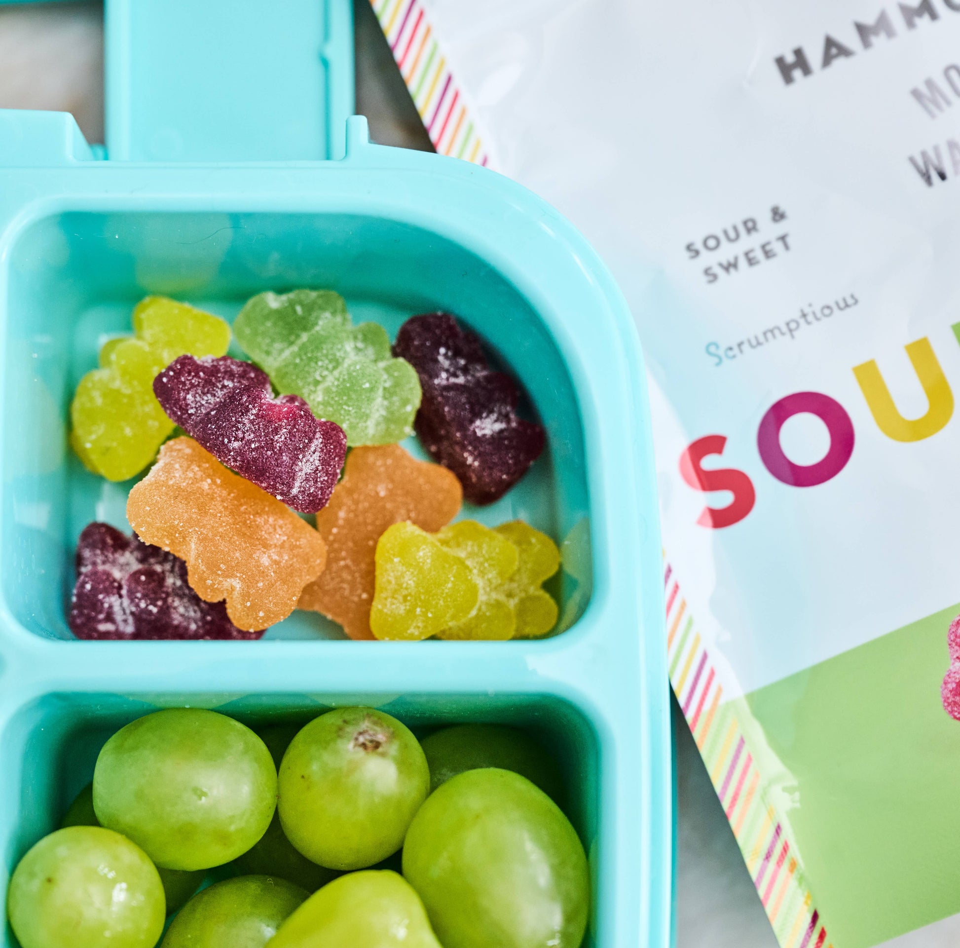 Sweet & Sour Candy - Gummi Bears - 6.75 oz Resealable Bag