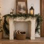 9’ Mini Noble Fir Garland | Faux Christmas Greenery Garland