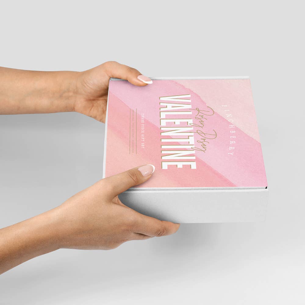 Rosey Posey Valentine's Day 3 Pc Bath & Body Gift Set