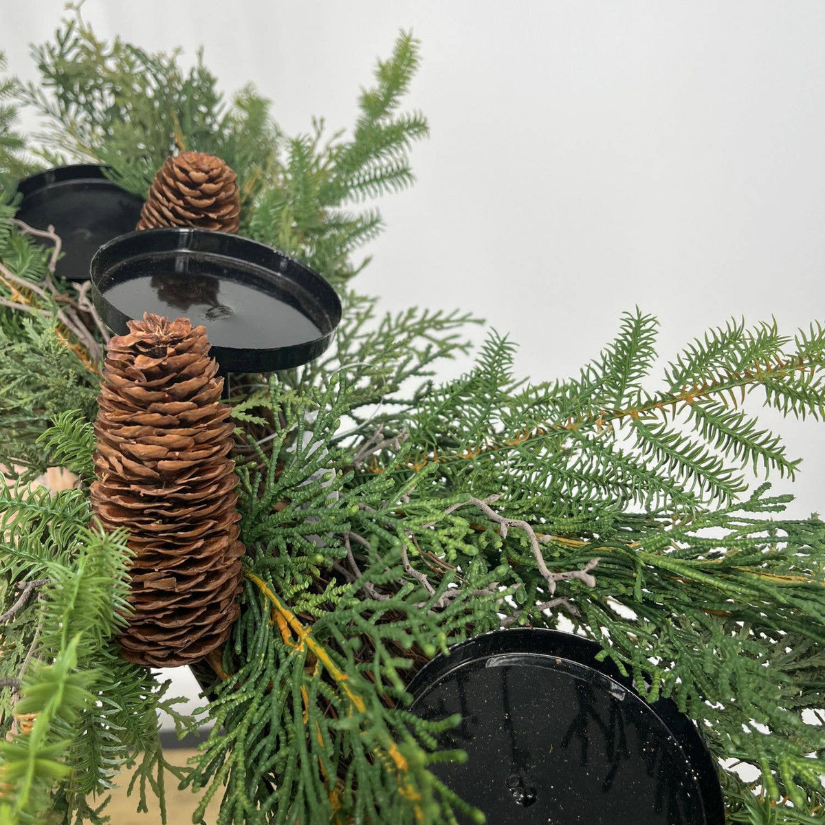 Real Touch Mixed Cedar Centerpiece 32"
