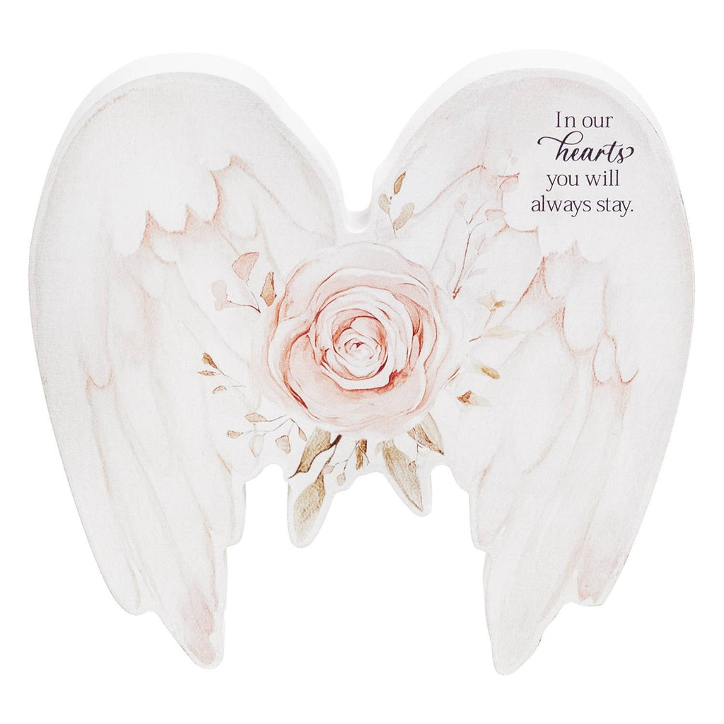 Comforting Words Angel Wing Sitter