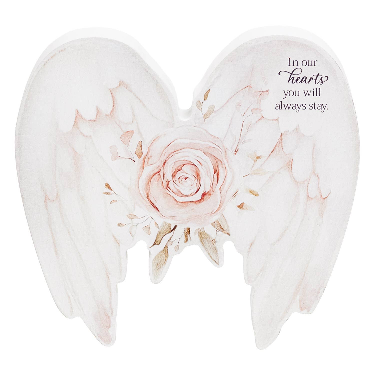 Comforting Words Angel Wing Sitter