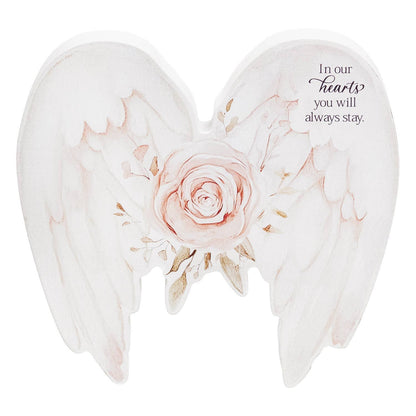 Comforting Words Angel Wing Sitter