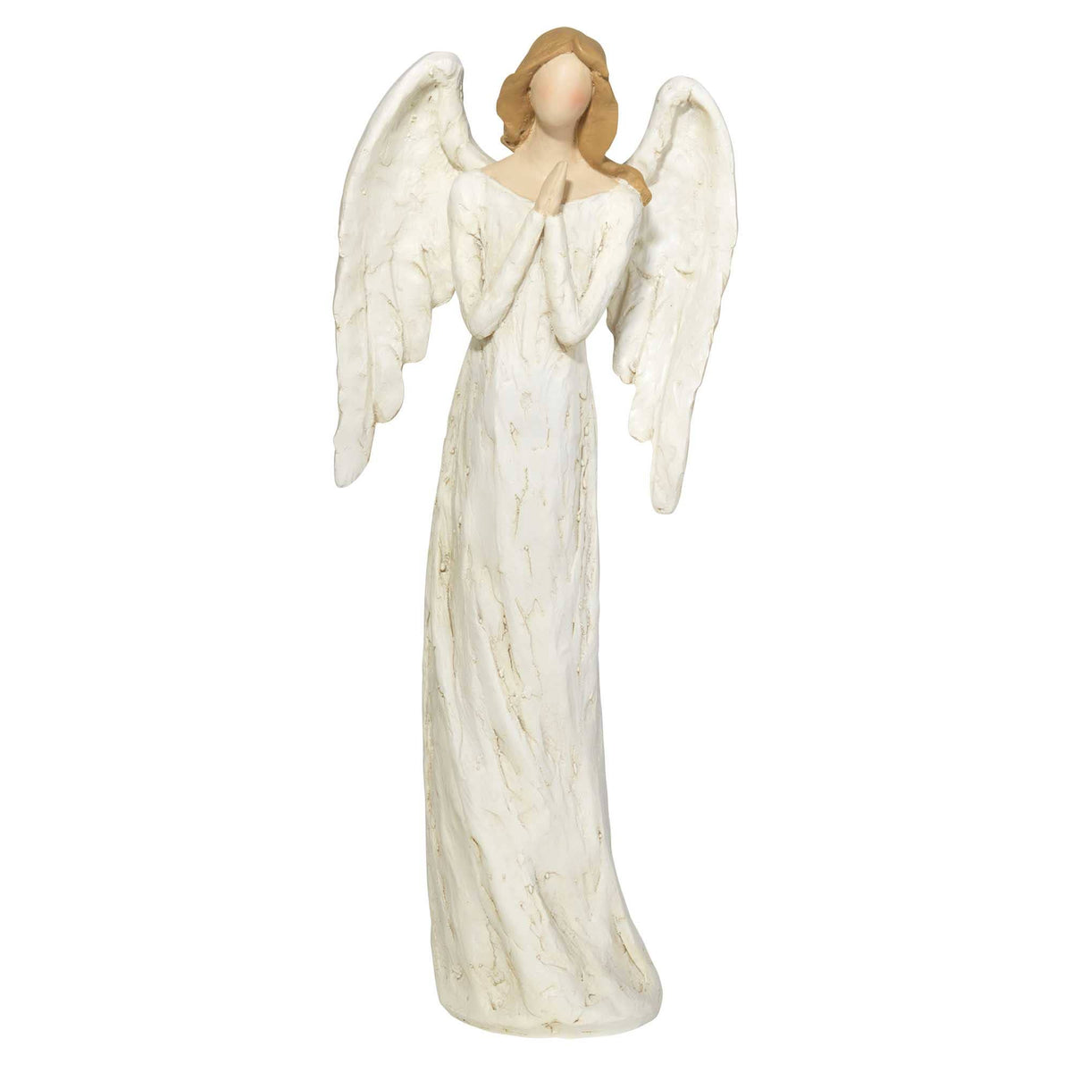 ANGEL PRAYING RSN 12"H