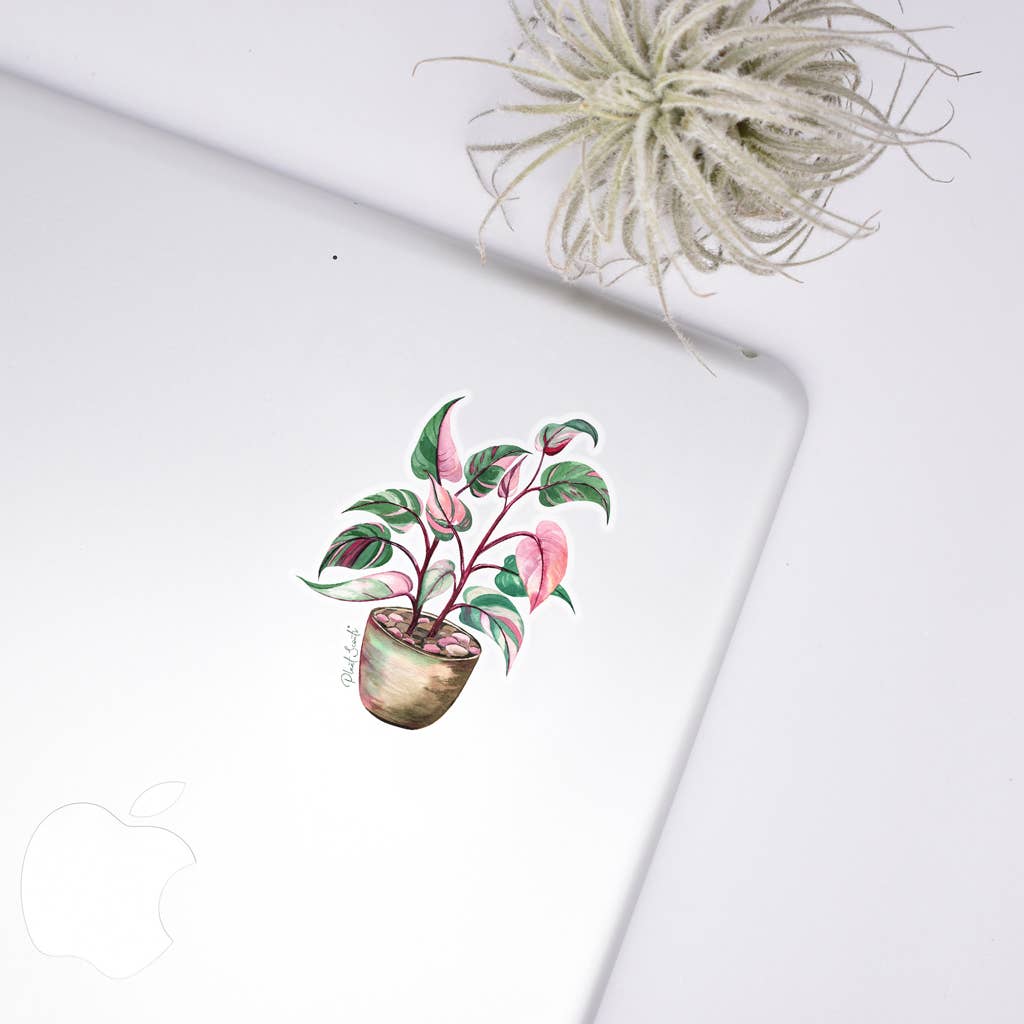 Pink Princess Sticker - House Plant Stickers