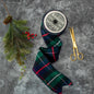 GREEN TARTAN RIBBON