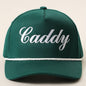 Caddy Embroidered Rope Trucker Hat