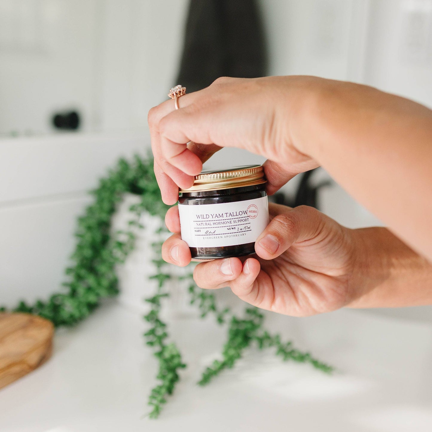 Wild Yam Tallow (made with lady may tallow)