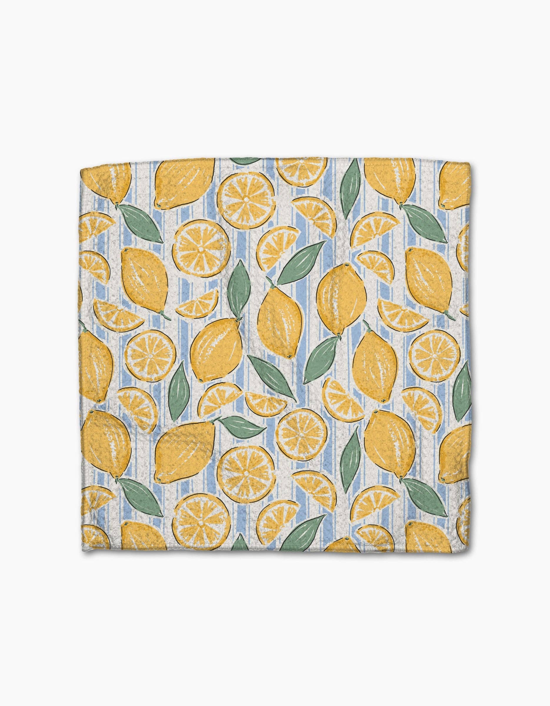 Lemon Waves Dishcloth Set