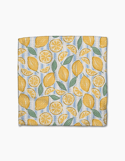 Lemon Waves Dishcloth Set
