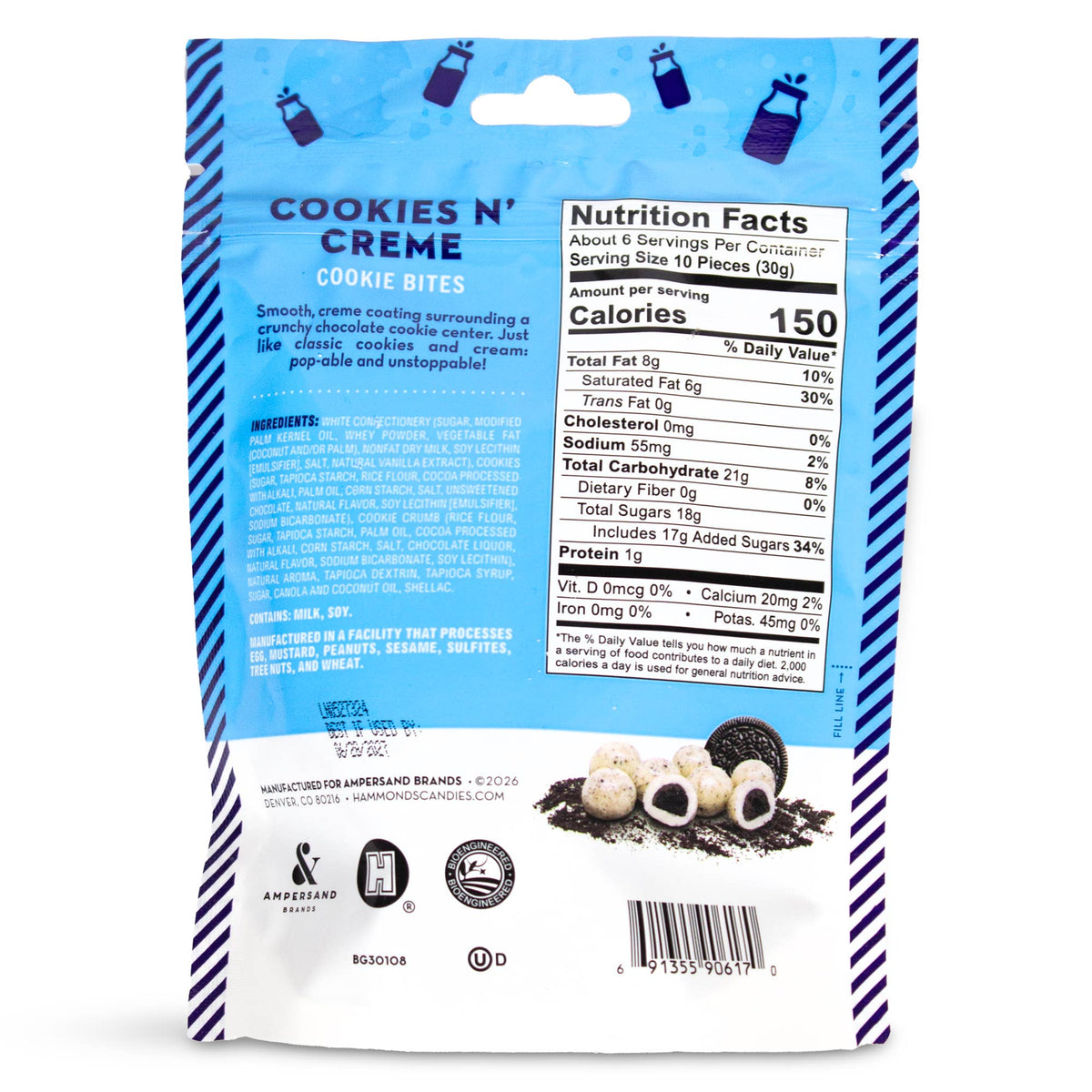 Cookies N' Creme Cookie Bites