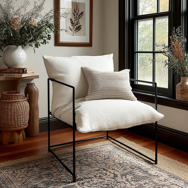 Modern Lounge Chair with Removable Cushion